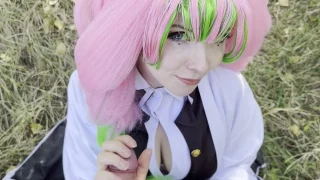 Mitsuri Kanroji Demon Slayer Cosplay – Sunny Day, Sweet Mirabelle Plums and a Hot Fantasy