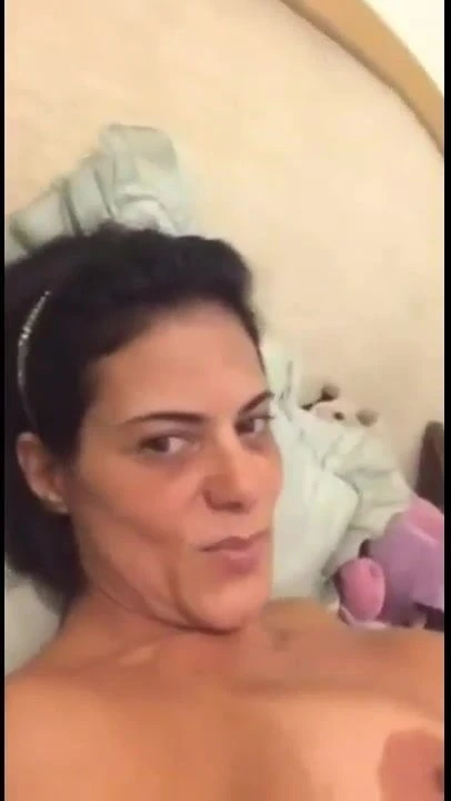 Brazilian hot MILF exposed fingering her soaked pussy