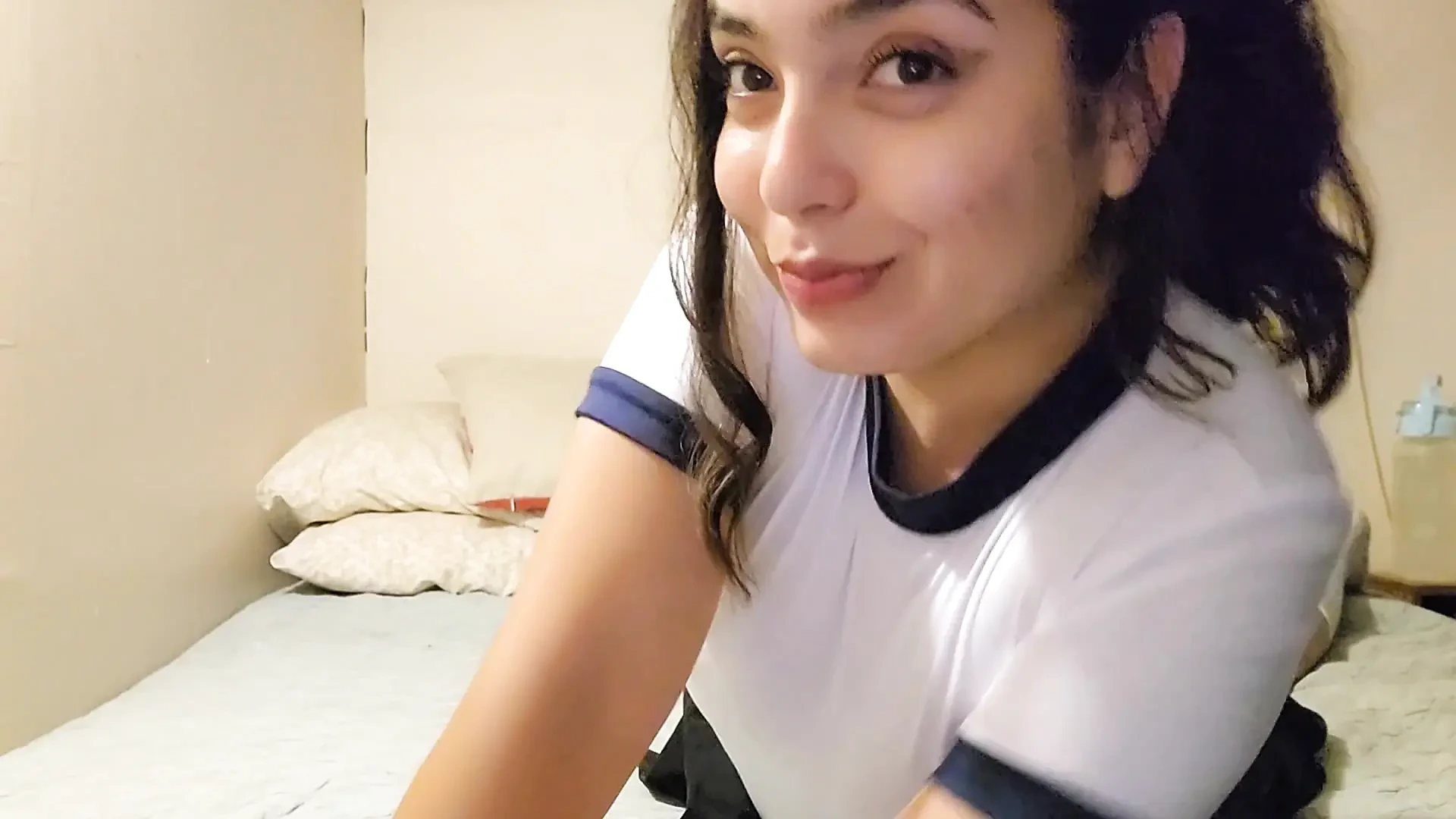 Sexy Horny Girl Masturbates with Dildo – Amateur