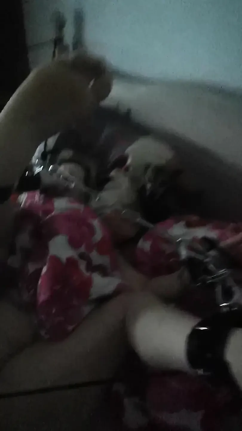 Tied up, Licked, Fucked with Dildo