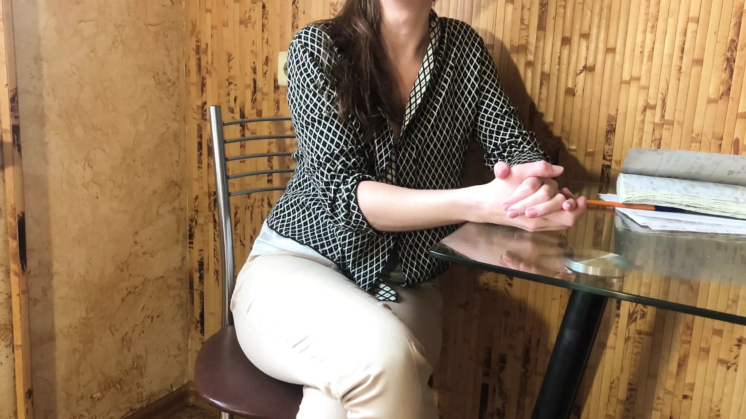 Lustful Teacher Seduces Student and Fucks him Again. Russia