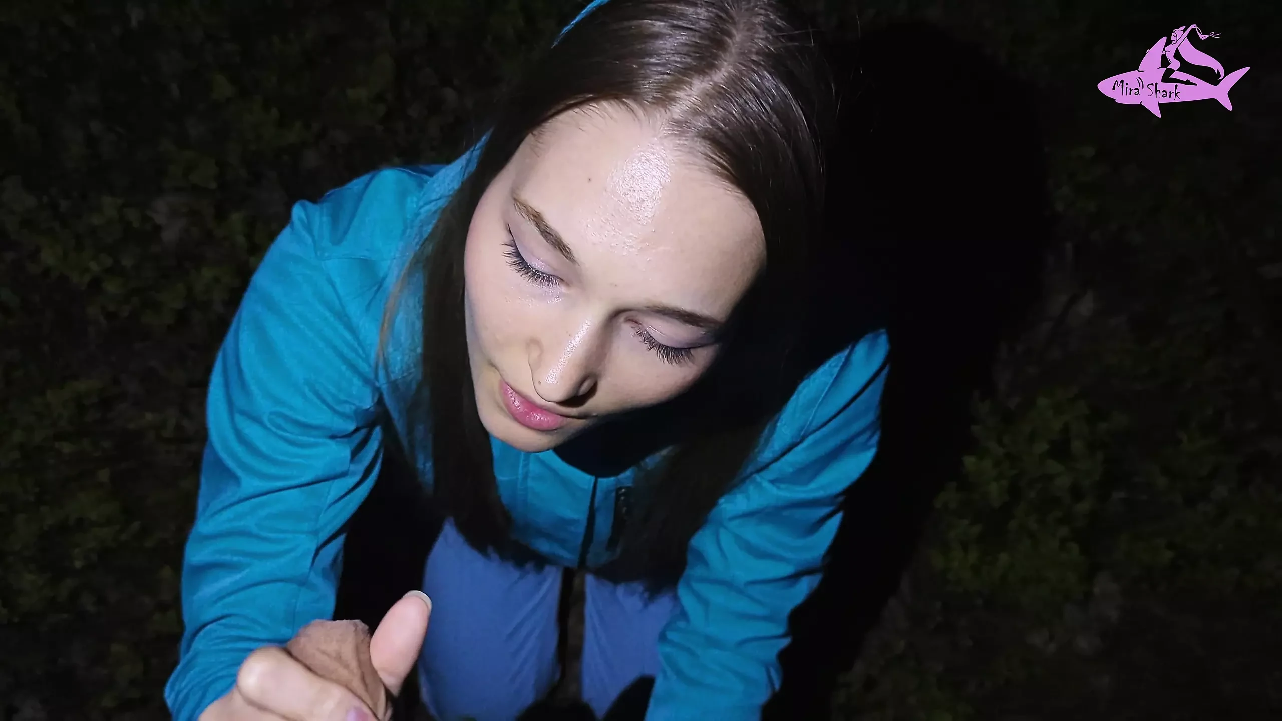Beautiful girl got lost in the forest and I showed her the way, but in return…