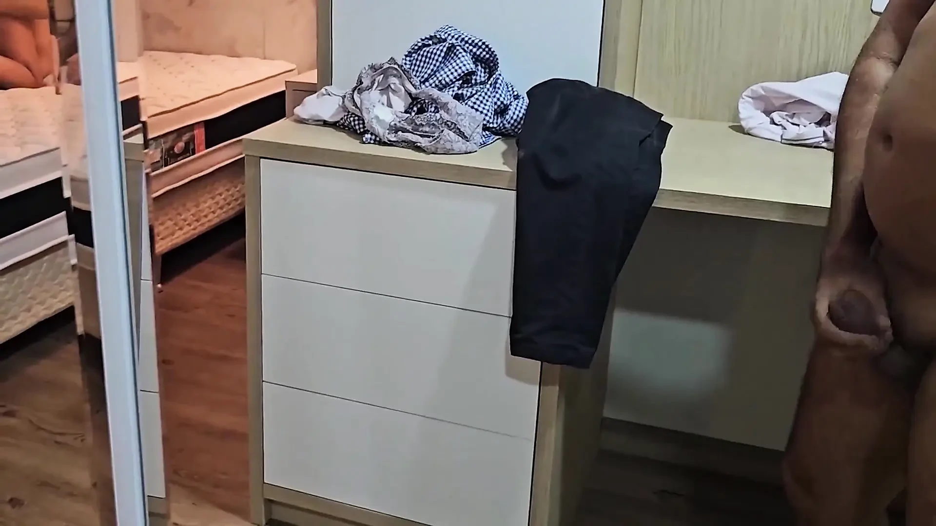 I Caught My Wife in the Apartment with the Delivery Man and I Was Horny