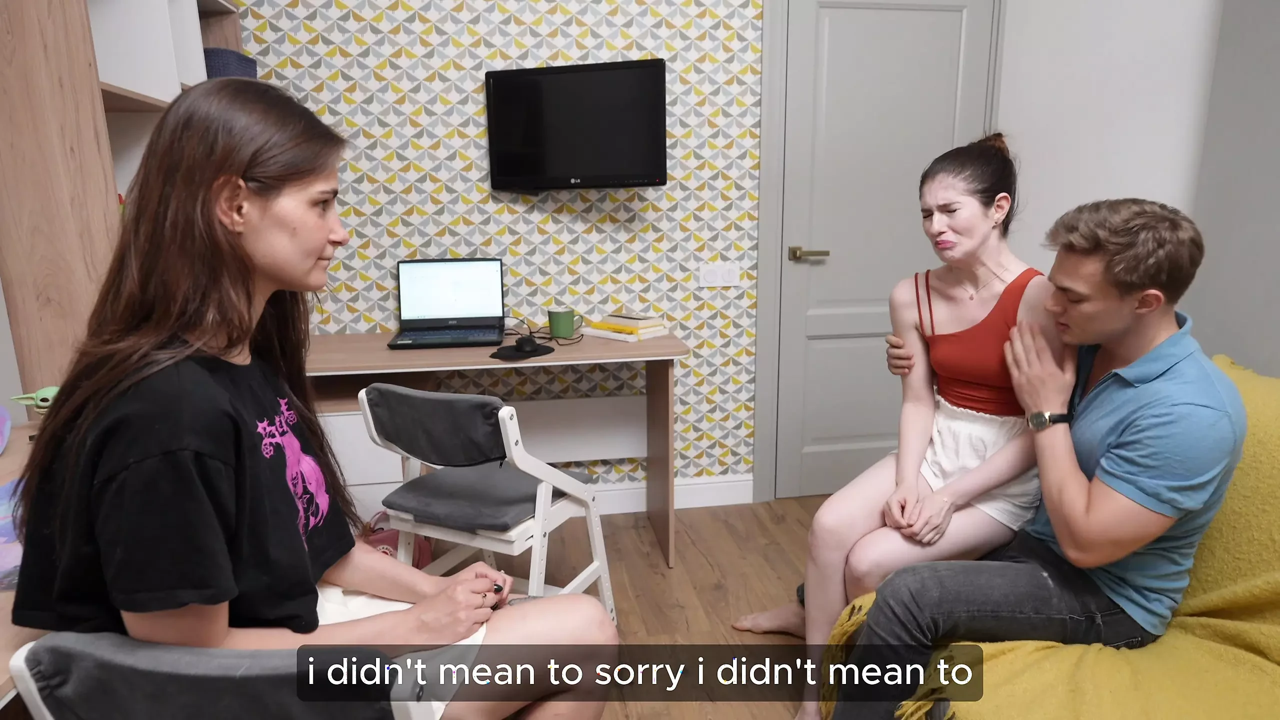 Horny Household (Part 2):Cooking Up Trouble. Stepdaughter’s Seductive Game with Her Stepfather