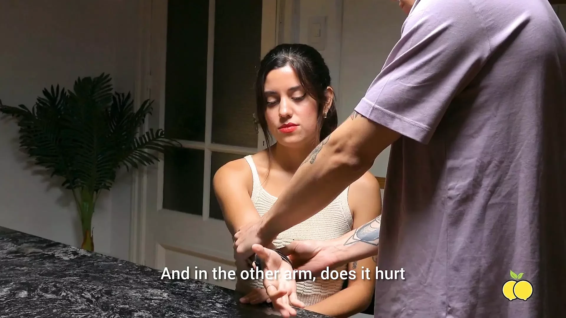 I Went to the Doctor Because My Hand Was Hot and I Didn’t Expect to Find Someone so Young. My Pussy Got Very Wet.